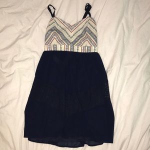Navy Sun Dress